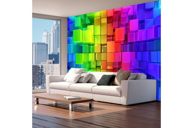Valokuvatapetti Colour Jigsaw 150x105, Artgeist sp. z o. o.