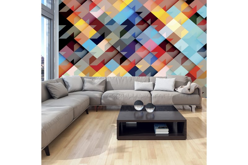 Valokuvatapetti Colour Patchwork 150x105, Artgeist sp. z o. o.