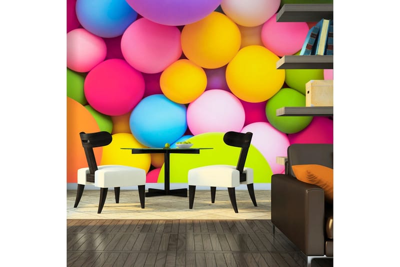 Valokuvatapetti Colourful Balls 350x245, Artgeist sp. z o. o.