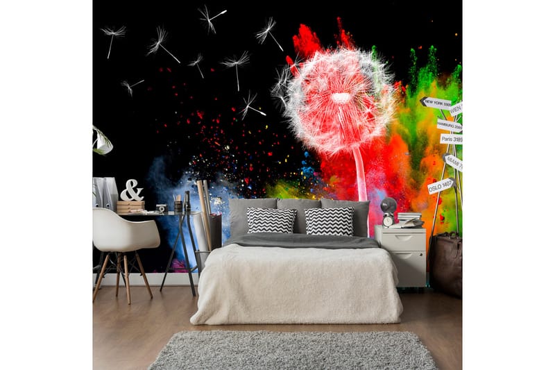 Valokuvatapetti Colourful Element 300x210 - Artgeist sp. z o. o. - Sisustustuotteet - Seinäkoristeet - Tapetit - Valokuvatapetit