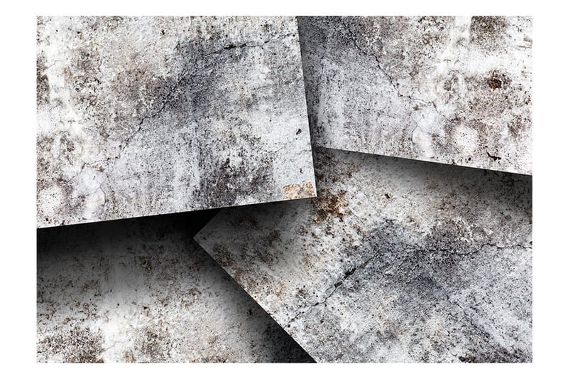 Valokuvatapetti Concrete Cards 100x70 - Artgeist sp. z o. o. - Sisustustuotteet - Seinäkoristeet - Tapetit - Valokuvatapetit