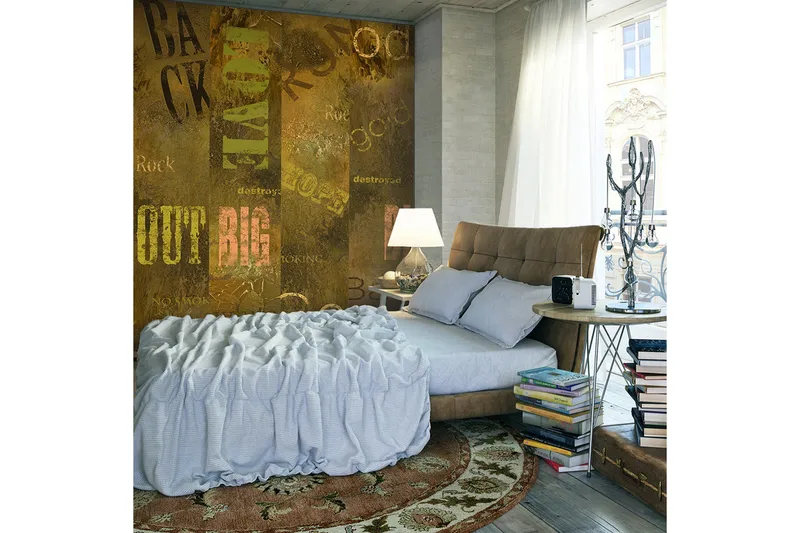 Valokuvatapetti Concrete Epigraph 50x1000, Artgeist sp. z o. o.