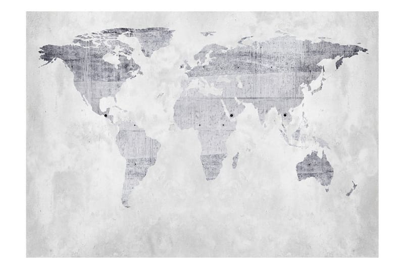 Valokuvatapetti Concrete Map 300x210 - Artgeist sp. z o. o. - Sisustustuotteet - Seinäkoristeet - Tapetit - Valokuvatapetit