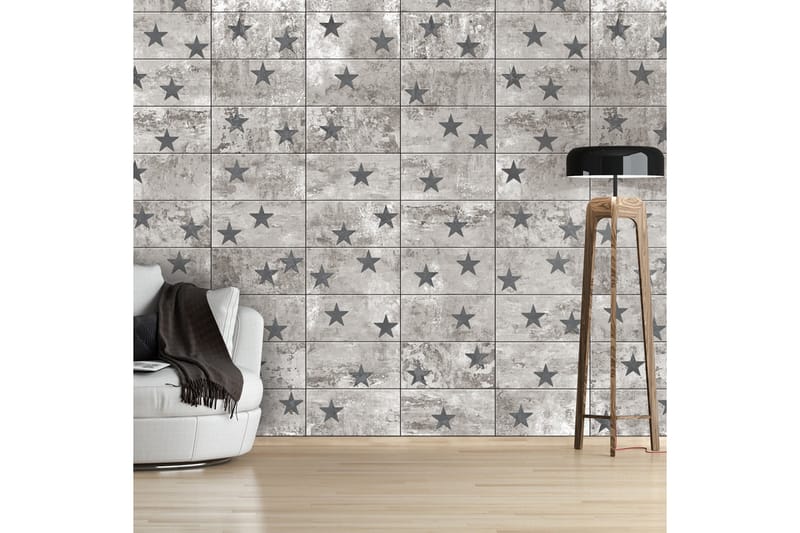 Valokuvatapetti Concrete Stars 50x1000 - Artgeist sp. z o. o. - Sisustustuotteet - Seinäkoristeet - Tapetit - Valokuvatapetit