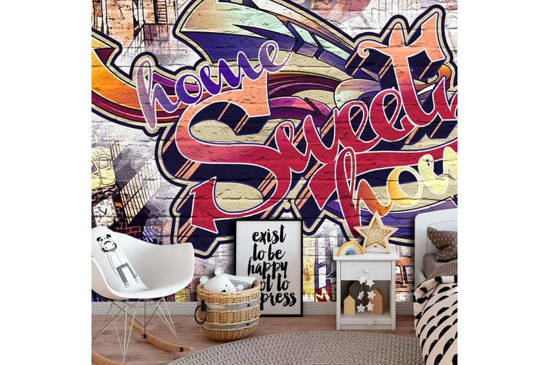 Valokuvatapetti Cool Graffiti 200x140 - Artgeist sp. z o. o. - Sisustustuotteet - Seinäkoristeet - Tapetit - Valokuvatapetit