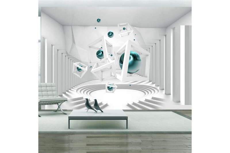 Valokuvatapetti Corridor Of Geometry 150x105, Artgeist sp. z o. o.