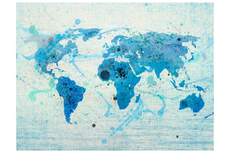 Valokuvatapetti Cruising And Sailing The World Map 400x309, Artgeist sp. z o. o.