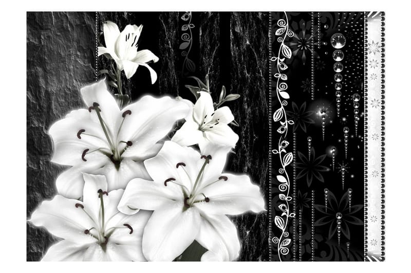 Valokuvatapetti Crying Lilies 350x245 - Artgeist sp. z o. o. - Sisustustuotteet - Seinäkoristeet - Tapetit - Valokuvatapetit