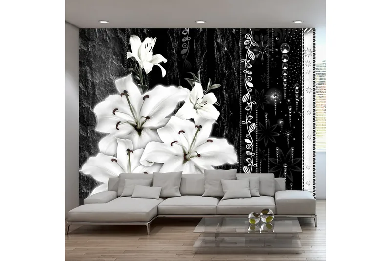 Valokuvatapetti Crying Lilies 350x245, Artgeist sp. z o. o.