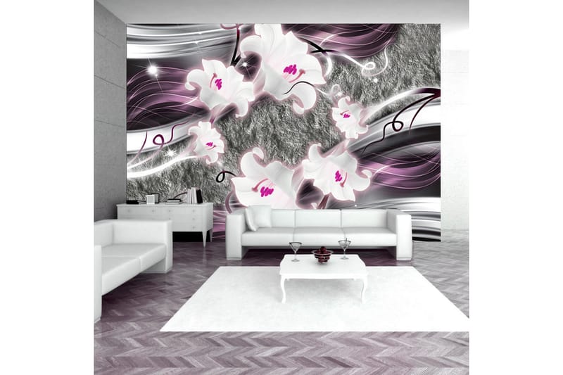 Valokuvatapetti Dance Of Charmed Lilies 100x70 - Artgeist sp. z o. o. - Valokuvatapetit