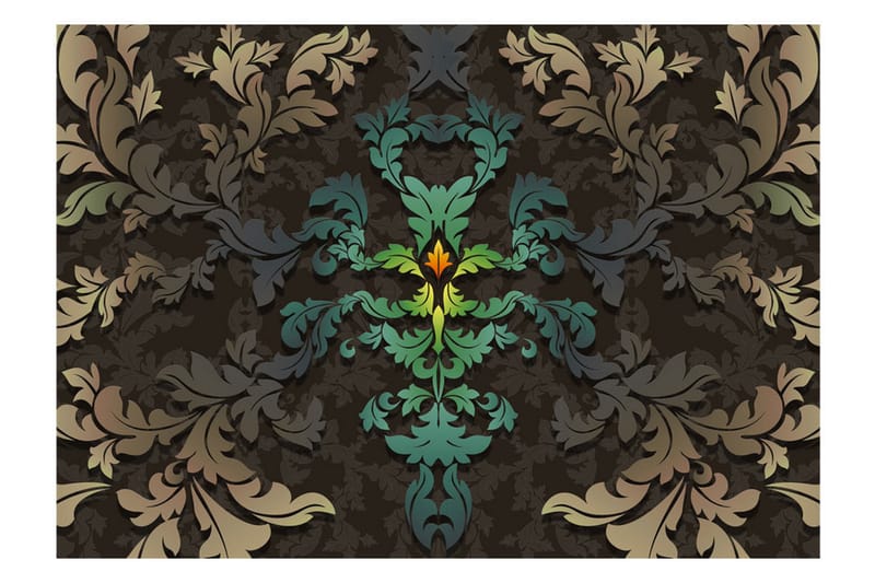 Valokuvatapetti Dancing Leaves 350x245 - Artgeist sp. z o. o. - Sisustustuotteet - Seinäkoristeet - Tapetit - Valokuvatapetit