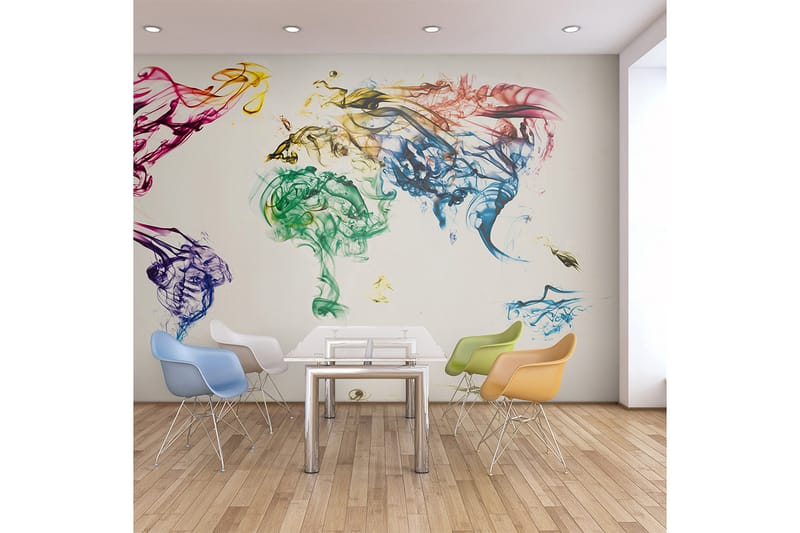 Valokuvatapetti Dancing Smoke Trails 350x270, Artgeist sp. z o. o.