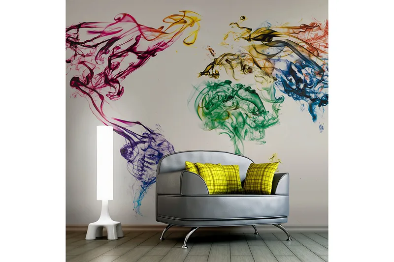 Valokuvatapetti Dancing Smoke Trails 450x270, Artgeist sp. z o. o.