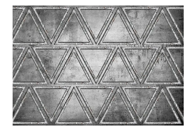 Valokuvatapetti Dancing With Triangles 400x280 - Artgeist sp. z o. o. - Sisustustuotteet - Seinäkoristeet - Tapetit - Valokuvatapetit