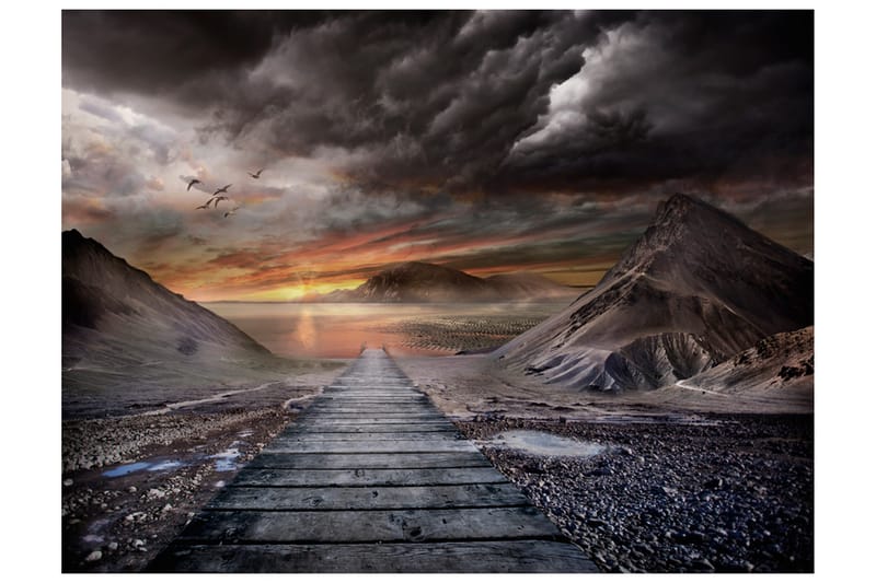 Valokuvatapetti Deserted Mark 300x231 - Artgeist sp. z o. o. - Sisustustuotteet - Seinäkoristeet - Tapetit - Valokuvatapetit