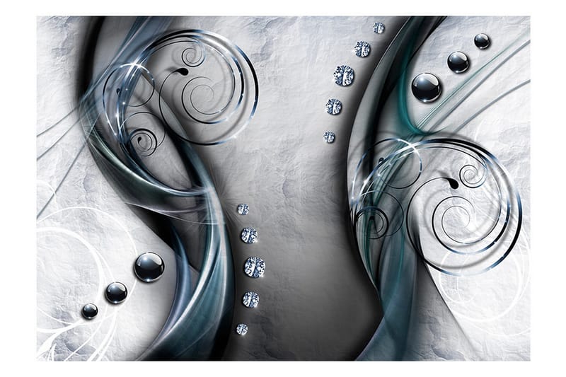 Valokuvatapetti Diamond Pirouette 250x175 - Artgeist sp. z o. o. - Sisustustuotteet - Seinäkoristeet - Tapetit - Valokuvatapetit