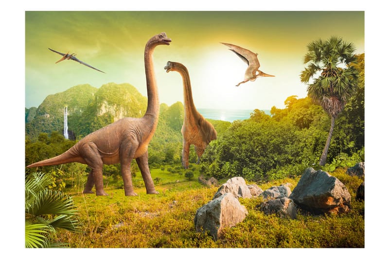 Valokuvatapetti Dinosaurs 400x280 - Artgeist sp. z o. o. - Sisustustuotteet - Seinäkoristeet - Tapetit - Valokuvatapetit