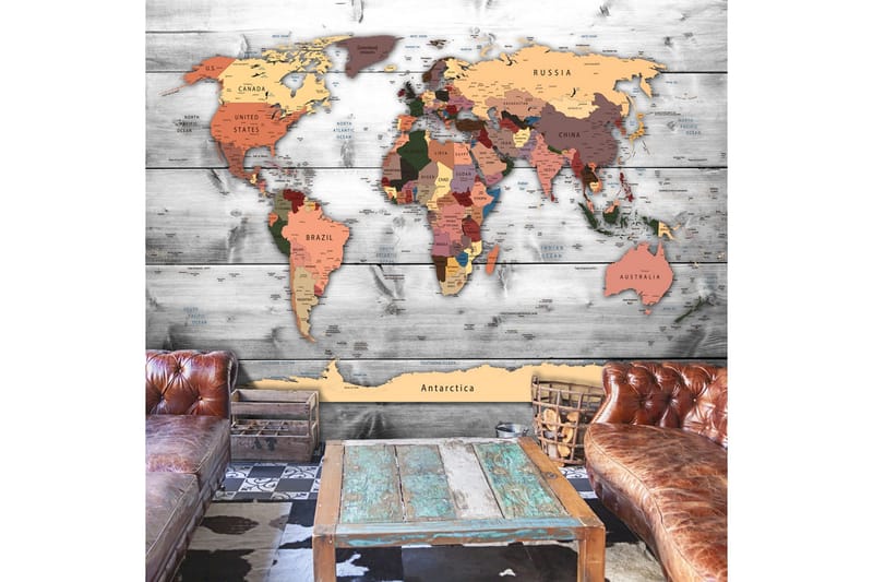 Valokuvatapetti Direction World 200x140, Artgeist sp. z o. o.