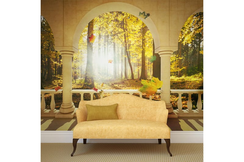 Valokuvatapetti Dream About Autumnal Forest 250x193 - Artgeist sp. z o. o. - Sisustustuotteet - Seinäkoristeet - Tapetit - Valokuvatapetit