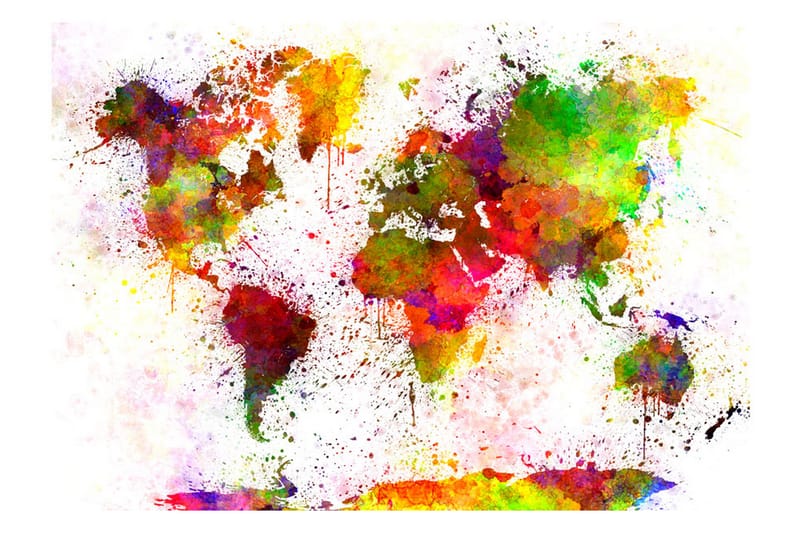 Valokuvatapetti Dyed World 250x175 - Artgeist sp. z o. o. - Valokuvatapetit