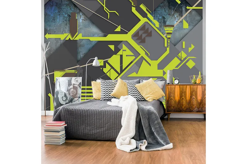 Valokuvatapetti Dynaamiset tiet 350x270, Artgeist sp. z o. o.