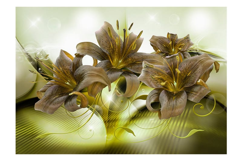 Valokuvatapetti Ecstatic Green 200x140 - Artgeist sp. z o. o. - Sisustustuotteet - Seinäkoristeet - Tapetit - Valokuvatapetit