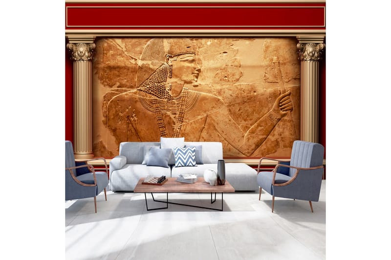 Valokuvatapetti Egyptian Walls 200x140, Artgeist sp. z o. o.