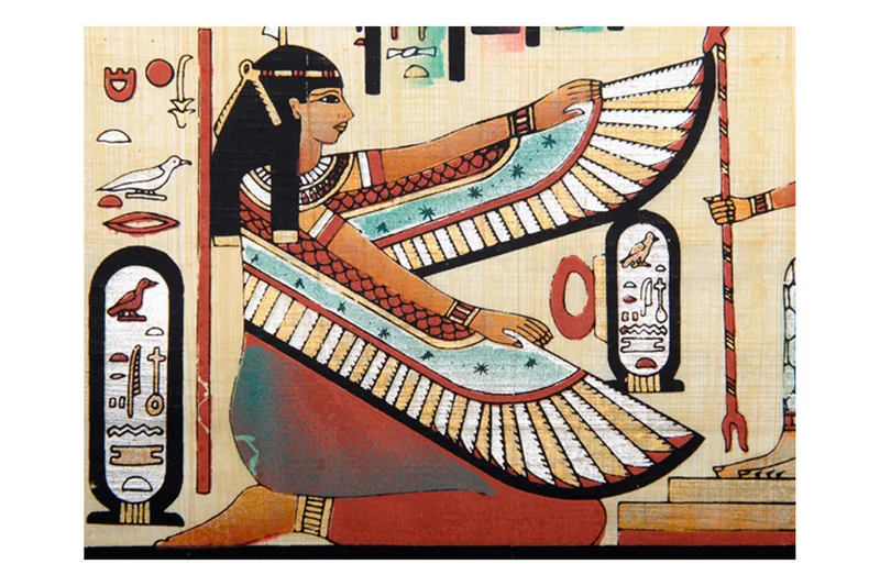 Valokuvatapetti Egyptiläinen kuvio 350x270, Artgeist sp. z o. o.