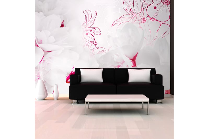 Valokuvatapetti Enveloped In White 100x70, Artgeist sp. z o. o.