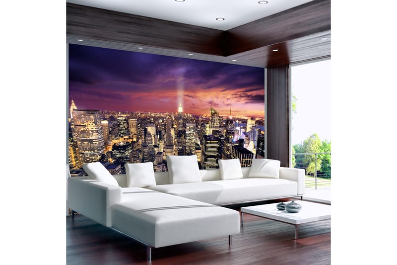 Valokuvatapetti Evening In New York City 250x175 - Artgeist sp. z o. o. - Sisustustuotteet - Seinäkoristeet - Tapetit - Valokuvatapetit