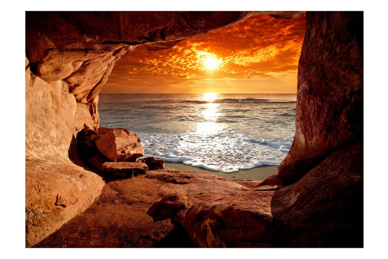 Valokuvatapetti Exit From The Cave 300x210 - Artgeist sp. z o. o. - Sisustustuotteet - Seinäkoristeet - Tapetit - Valokuvatapetit