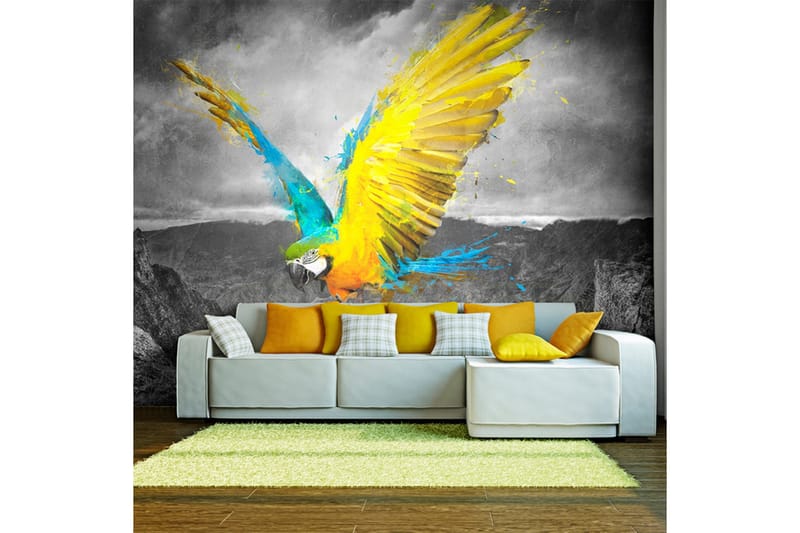 Valokuvatapetti Exotic Parrot 300x231, Artgeist sp. z o. o.