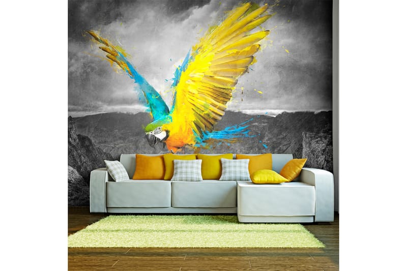 Valokuvatapetti Exotic Parrot 350x270, Artgeist sp. z o. o.