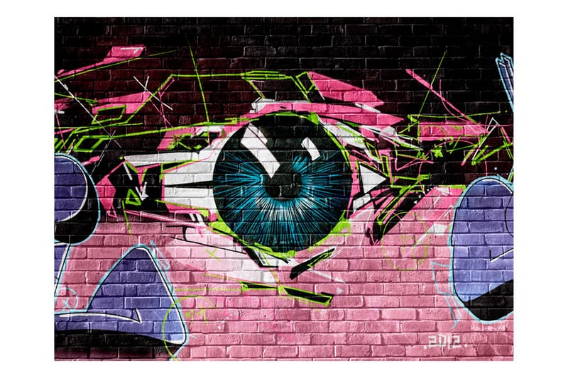 Valokuvatapetti Eye Graffiti 300x231, Artgeist sp. z o. o.