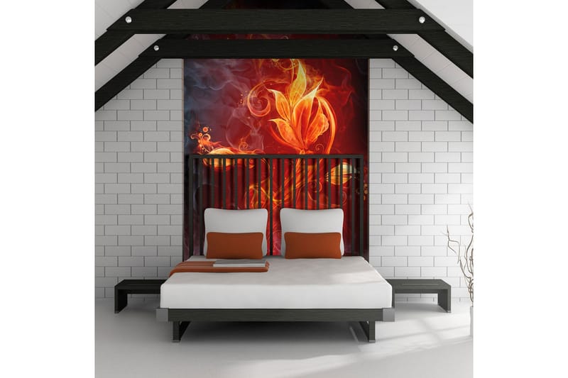 Valokuvatapetti Fiery Flower 300x231, Artgeist sp. z o. o.