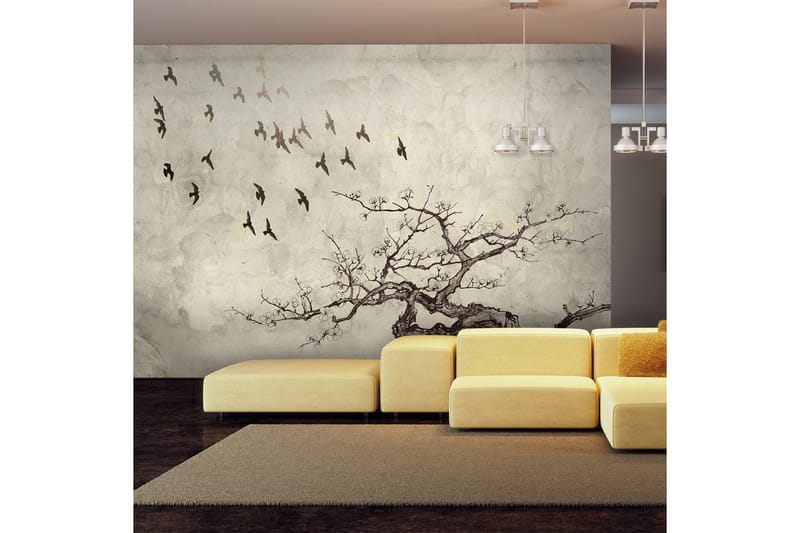 Valokuvatapetti Flock Of Birds 250x193, Artgeist sp. z o. o.