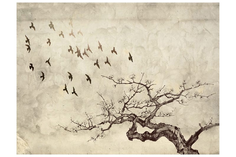 Valokuvatapetti Flock Of Birds 300x231 - Artgeist sp. z o. o. - Sisustustuotteet - Seinäkoristeet - Tapetit - Valokuvatapetit