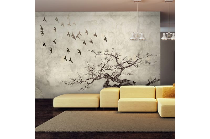 Valokuvatapetti Flock Of Birds 350x270, Artgeist sp. z o. o.