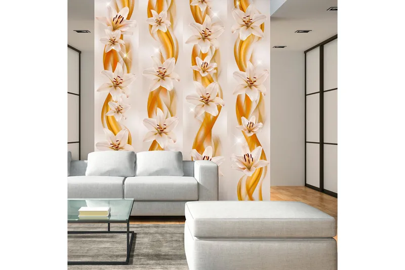 Valokuvatapetti Flower Plaits 50x1000, Artgeist sp. z o. o.