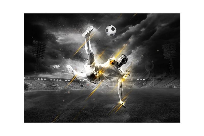 Valokuvatapetti Football Legend 150x105 - Artgeist sp. z o. o. - Sisustustuotteet - Seinäkoristeet - Tapetit - Valokuvatapetit