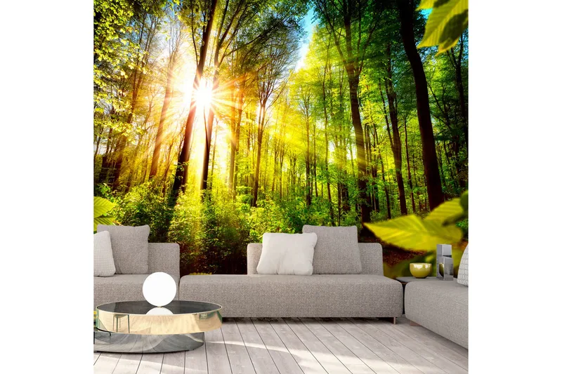 Valokuvatapetti Forest Hideout 200x140, Artgeist sp. z o. o.