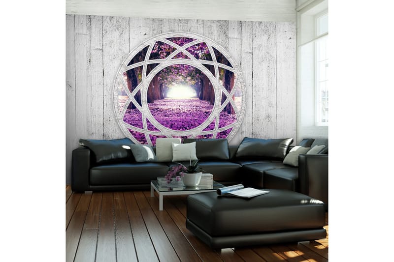 Valokuvatapetti Fuchsia Landscape 400x280, Artgeist sp. z o. o.