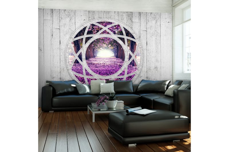 Valokuvatapetti Fuchsia Landscape 400x280, Artgeist sp. z o. o.