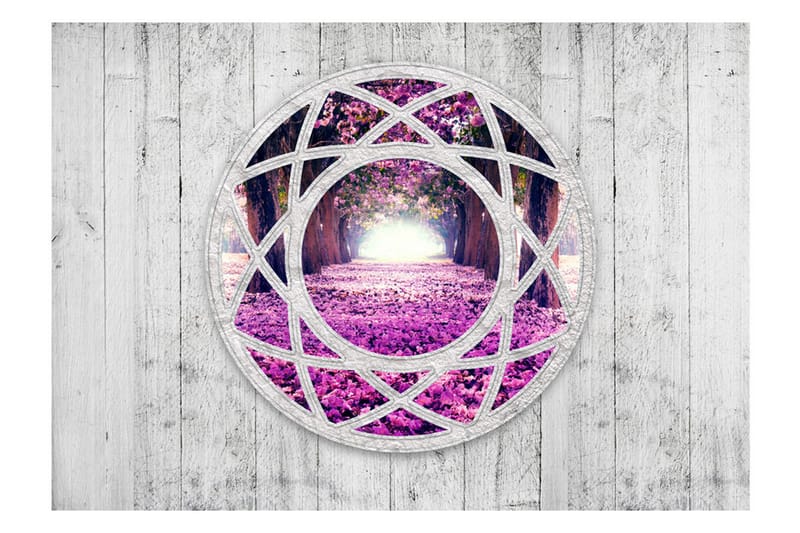 Valokuvatapetti Fuchsia Landscape 400x280 - Artgeist sp. z o. o. - Sisustustuotteet - Seinäkoristeet - Tapetit - Valokuvatapetit