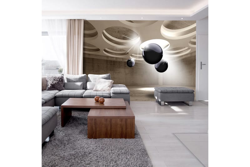 Valokuvatapetti Geometric Glare 100x70, Artgeist sp. z o. o.