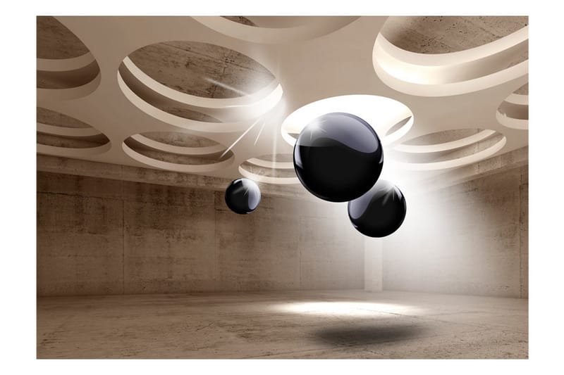 Valokuvatapetti Geometric Glare 300x210 - Artgeist sp. z o. o. - Sisustustuotteet - Seinäkoristeet - Tapetit - Valokuvatapetit