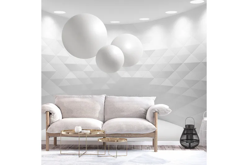 Valokuvatapetti Geometric Room 200x140, Artgeist sp. z o. o.