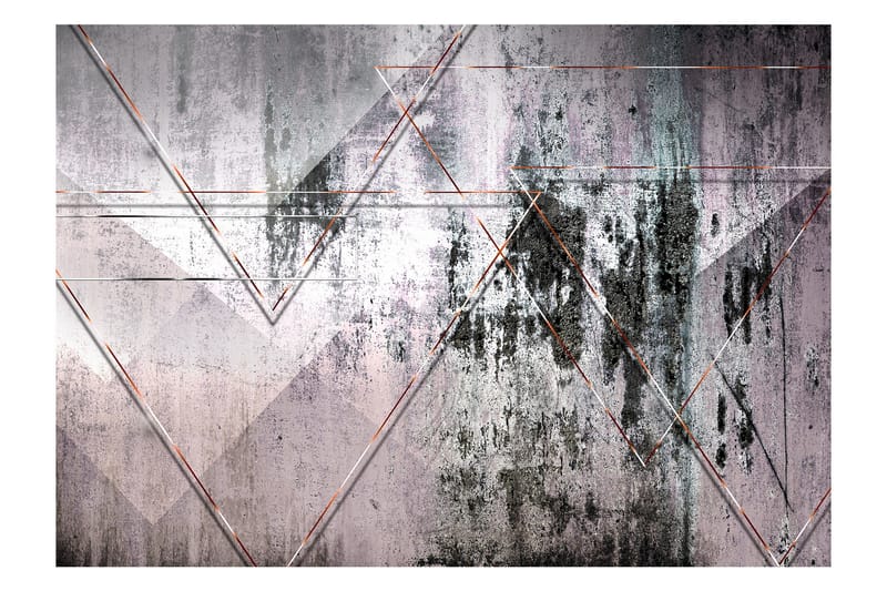 Valokuvatapetti Geometric Wall 300x210, Artgeist sp. z o. o.