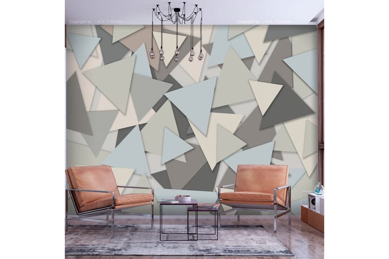 Valokuvatapetti Geometric Puzzle 350x245 - Artgeist sp. z o. o. - Sisustustuotteet - Seinäkoristeet - Tapetit - Valokuvatapetit