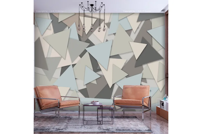 Valokuvatapetti Geometric Puzzle 100x70, Artgeist sp. z o. o.